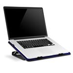 EVOLVEO A101, chladící podložka pro notebook, 2x ventilátor, modré podsvícení