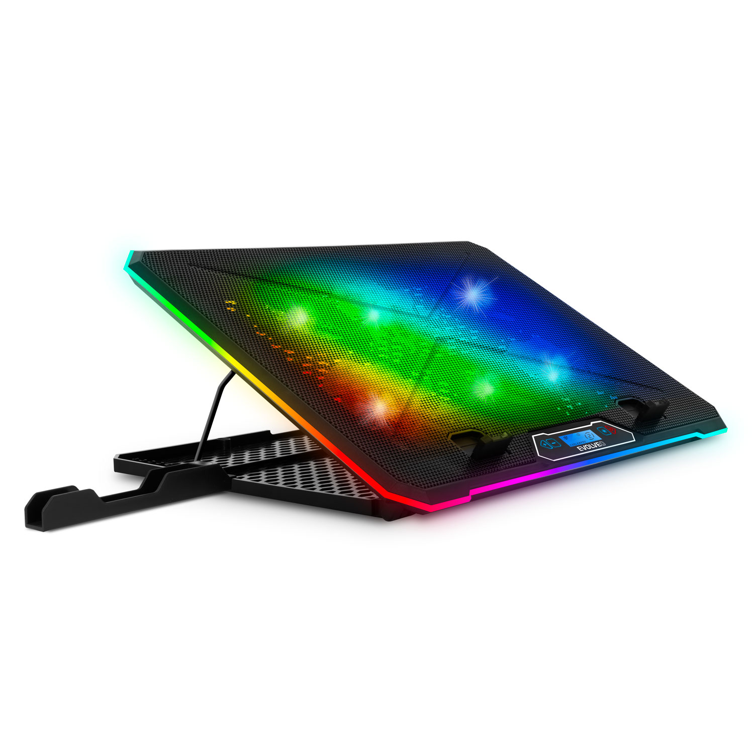 EVOLVEO Ania 9RGB, chladící podložka pod notebook