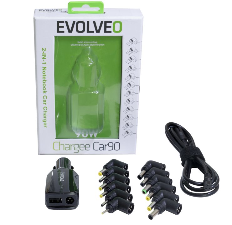 EVOLVEO CHARGEE CAR9012V 90W