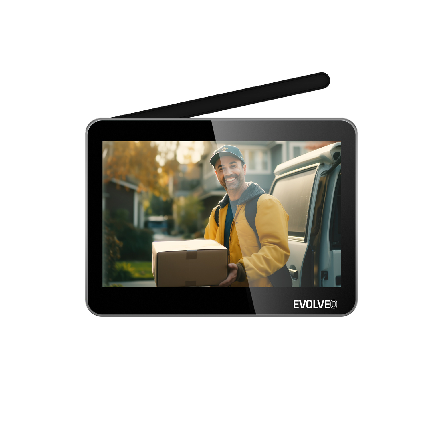 EVOLVEO DoorPhone W7 stříbrný monitor