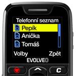 EVOLVEO EasyPhone černý