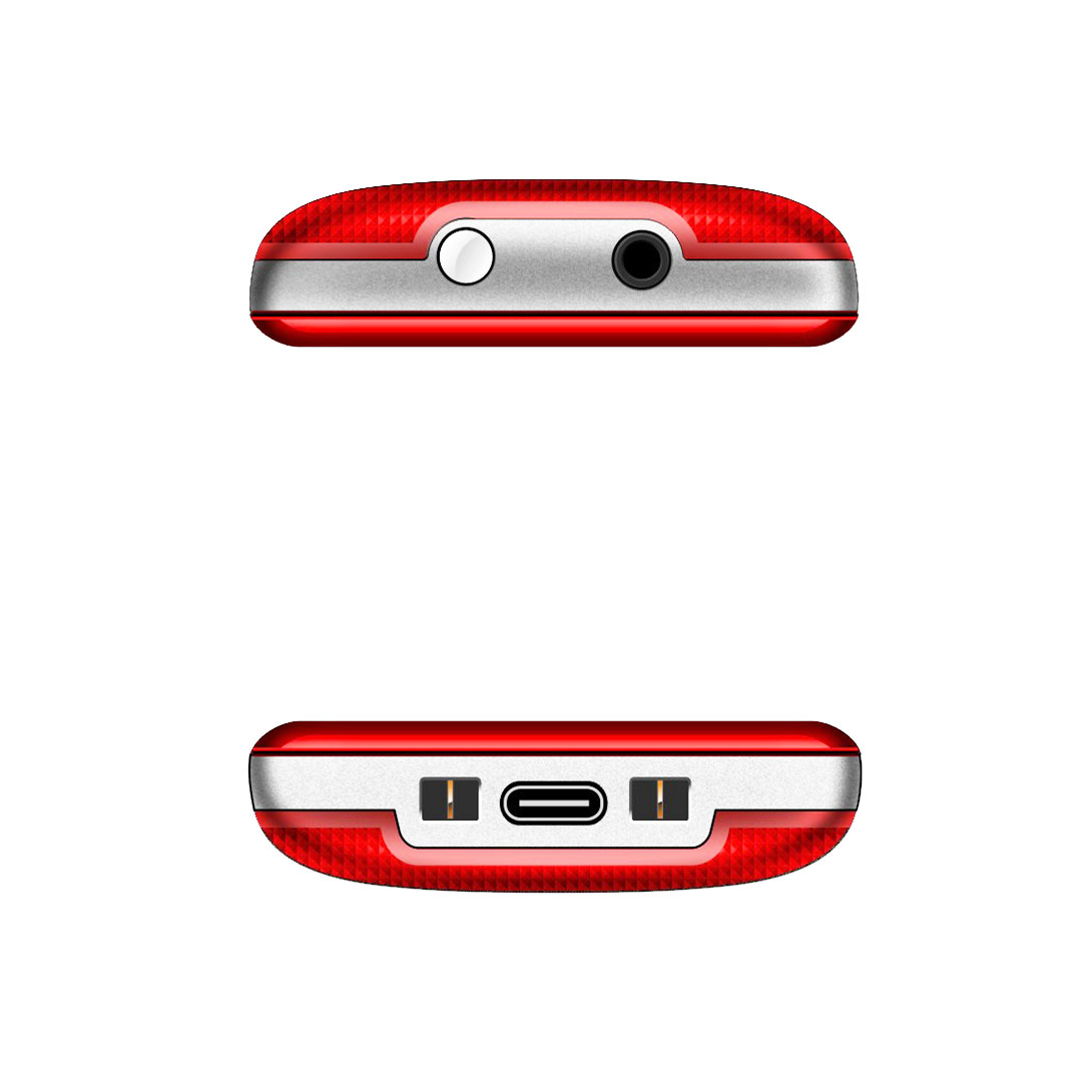 EVOLVEO EasyPhone červený
