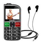 EVOLVEO EasyPhone FL strieborný