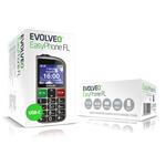 EVOLVEO EasyPhone FL strieborný