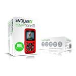 EVOLVEO EasyPhone ID červená