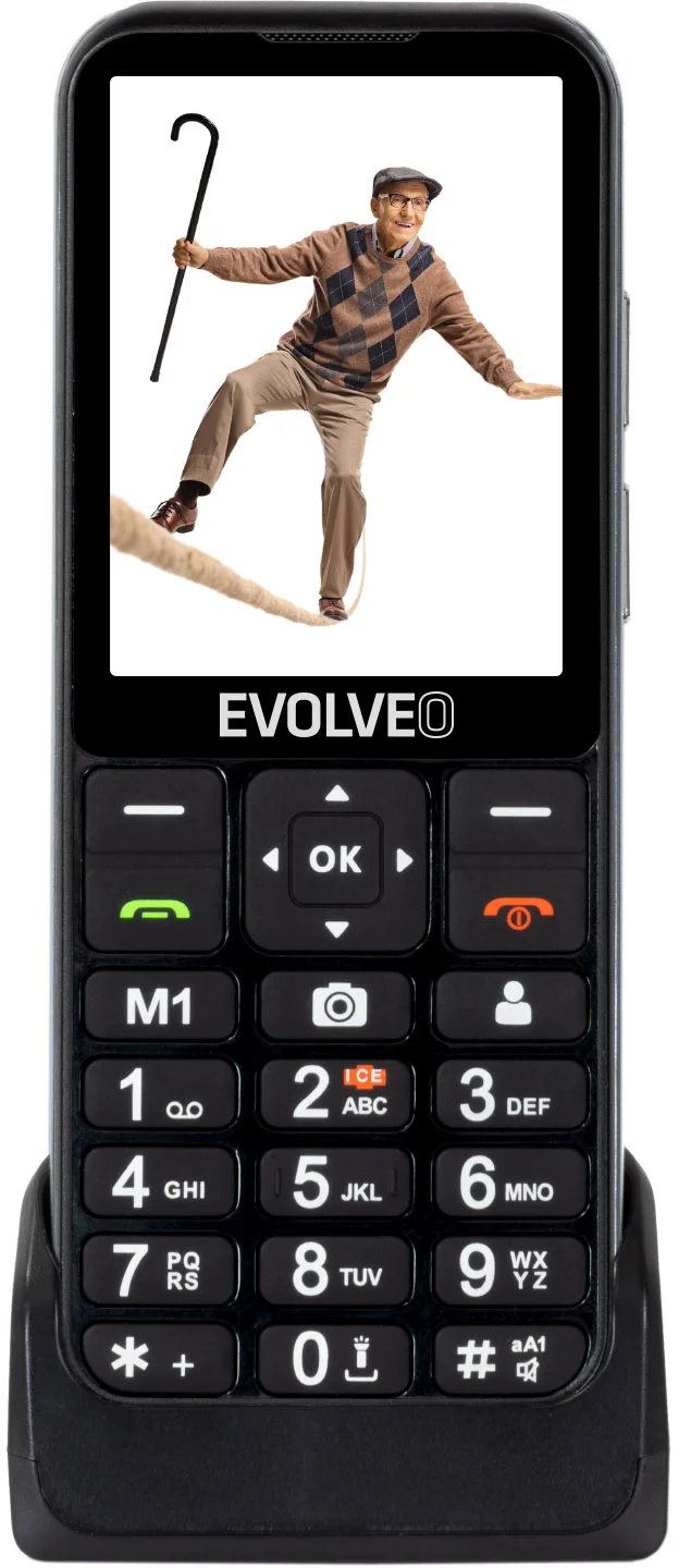EVOLVEO EasyPhone LT černý