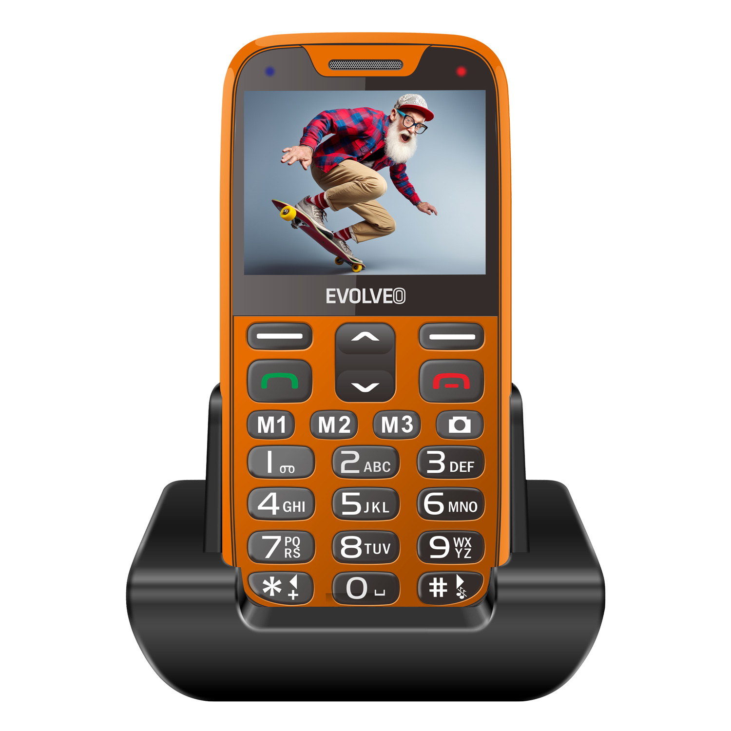 EVOLVEO EasyPhone XR oranžový