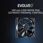 EVOLVEO G1200, napájací zdroj 1200 W, 80+ GOLD, ATX 3.1, PCIe 5.1, modulárny