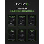 EVOLVEO G650, 650W, 80+ GOLD, ATX 3.1, PCIe 5.1, modulárny