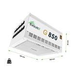 EVOLVEO G850, 850W, 80+ GOLD, ATX 3.1, PCIe 5.1, modulárny