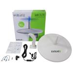 EVOLVEO Jade 3, aktívna vonkajšia anténa FM/DAB+/DVB-T2, LTE,4G,5G filter