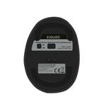 EVOLVEO LadyErgo, tichá vertikálna ergonomická myš, 2,4 GHz, čierna