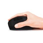 EVOLVEO LadyErgo, tichá vertikálna ergonomická myš, 2,4 GHz, čierna