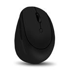 EVOLVEO LadyErgo, tichá vertikální ergonomická myš, 2.4GHz, černá
