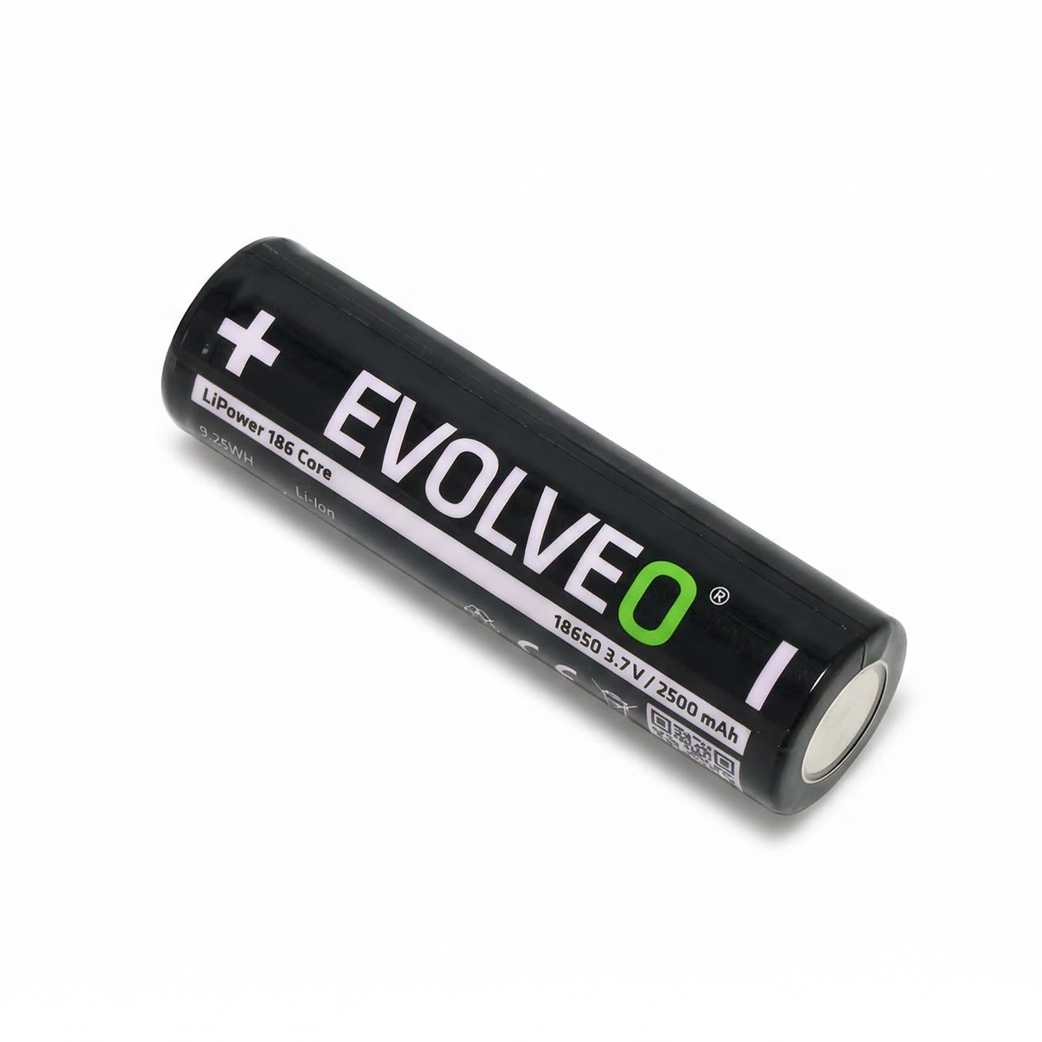EVOLVEO LiPower 186 Core 2500, 18650 Li-ion batéria (3,7 V / 2500 mAh), 3ks