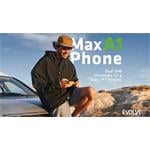 EVOLVEO MaxPhone A1, tlačidlový telefón s podporou dvoch SIM kariet, čierny