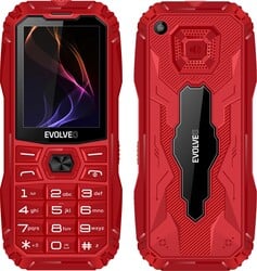 EVOLVEO MaxPhone A1, tlačítkový Dual SIM telefon, červený