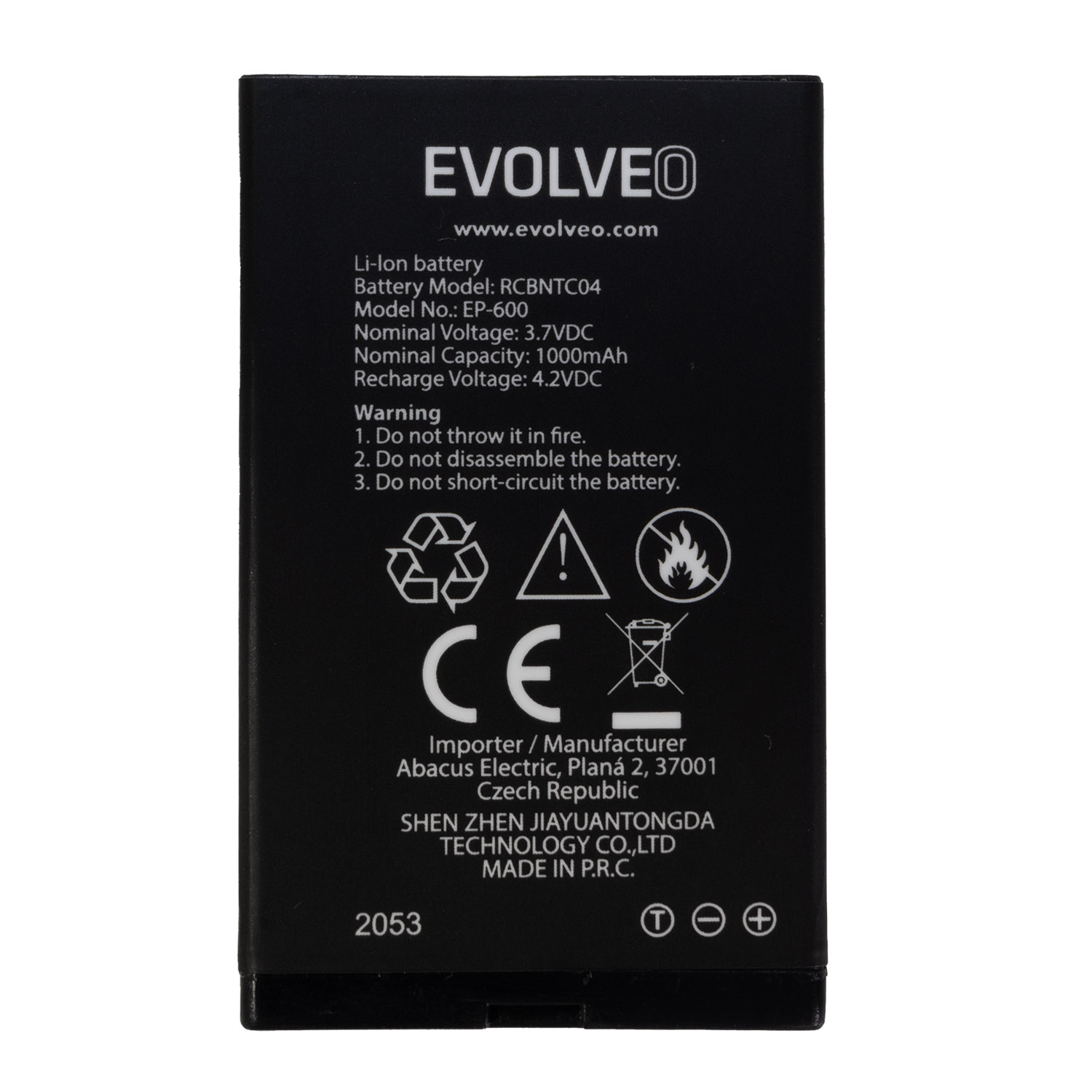 EVOLVEO originálna 1000 mAh batéria pre EasyPhone XD/XR (EP-600/601)