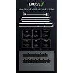 EVOLVEO P1000, 1000W, 80+ PLATINUM, ATX 3.1, PCIe 5.1, modulárny