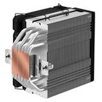 EVOLVEO QuietCool7, CPU chladič s digitálním displejem, 6x heatpipe, černý