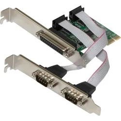 EVOLVEO SERIAL RS232 & LPT PCIE KAE-RS232-LPT - Síťové karty