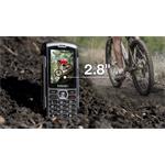 EVOLVEO StrongPhone H1 černo-stříbrný