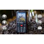 EVOLVEO StrongPhone W4 čierno-červený