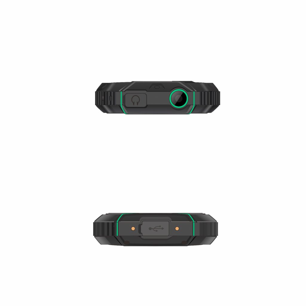 EVOLVEO StrongPhone W4 čierno-zelený