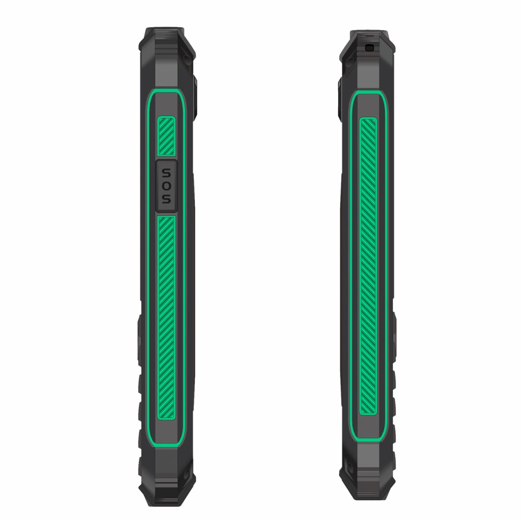 EVOLVEO StrongPhone W4 čierno-zelený