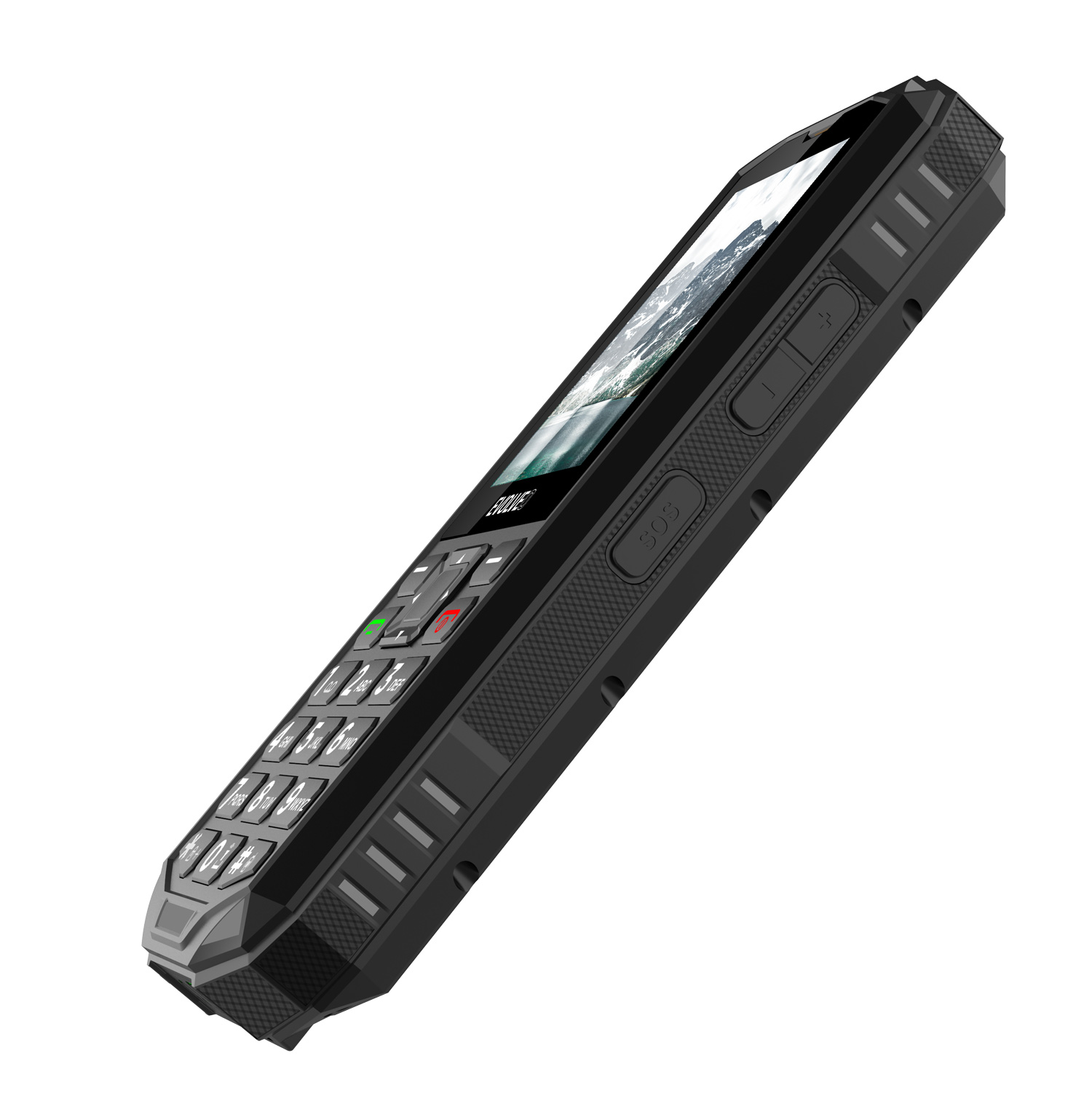 EVOLVEO StrongPhone X5 čierno-sivý