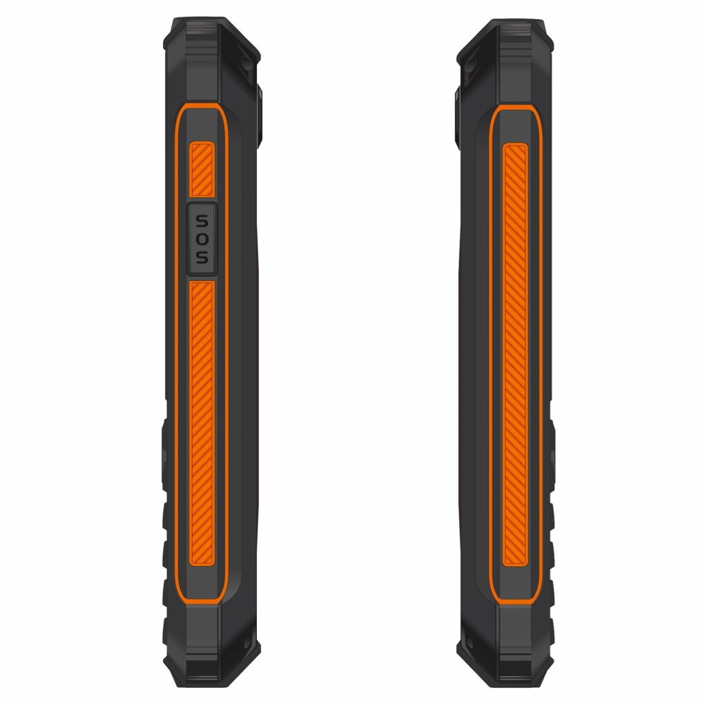 EVOLVEO StrongPhone Z6 černo-oranžový
