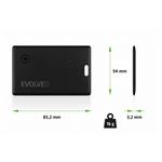 EVOLVEO TrackCard, Bluetooth lokátor s Apple Find My, čierny