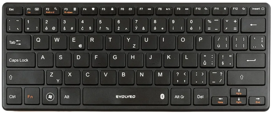 EVOLVEO WK29B, CZ/SK čierna