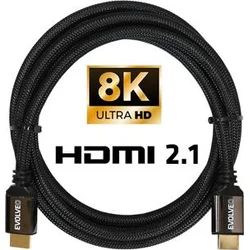 EVOLVEO XXTREMECORDkabel HDMI 2.1, 3m XXTR3M2.1 - Kabely + redukce