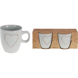 Excellent Houseware Hrnček na espresso s objemom 150 ml, sivý
