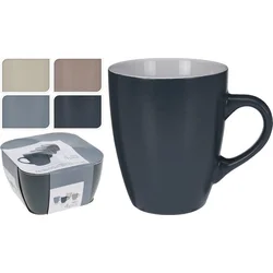 Excellent Houseware Hrnek keramika, sada 4 ks, 340 ml 