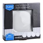 Excellent Houseware Sada dezertných tanierov BASIC, 4 ks