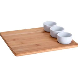 Excellent Houseware Sushi set porcelán, 4 ks