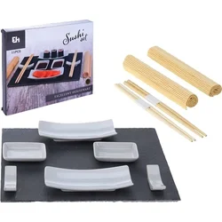 EXCELLENT Sushi set porcelán/břidlice/bambus sada 11ks KO-210000010
