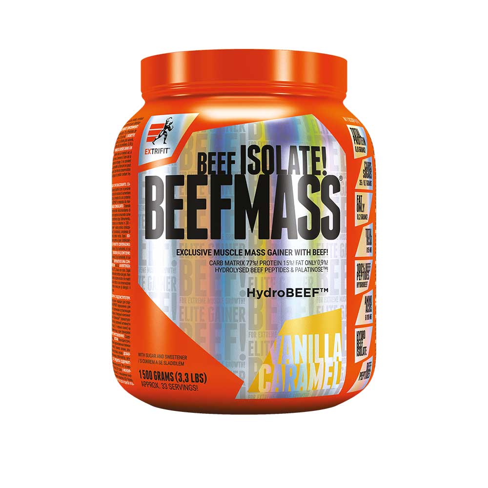 Extrifit BeefMass 1500 g - vanilka