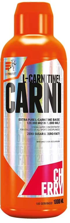 Extrifit Carni 120000 Liquid 1000 ml - čerešňa