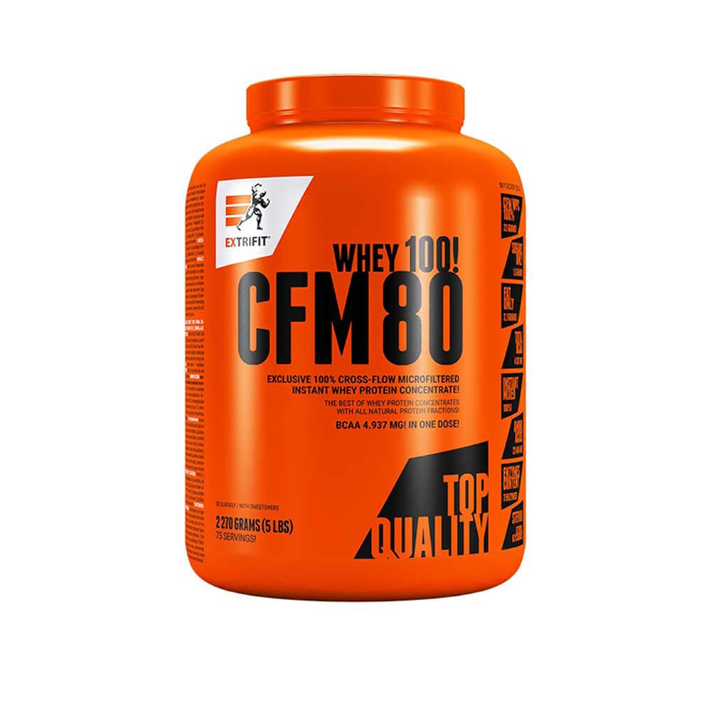 Extrifit CFM Instant Whey 80 2270 g - jahoda