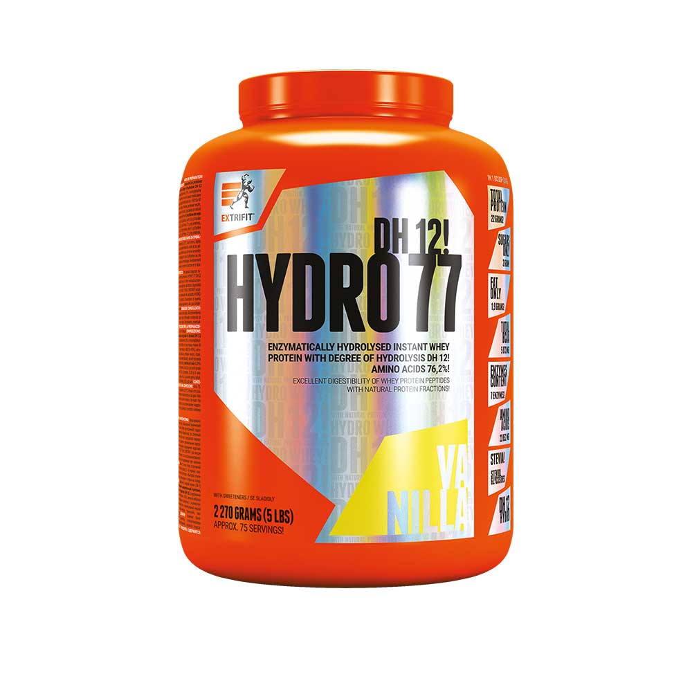 Extrifit Hydro 77 DH 12 2270 g - vanilka