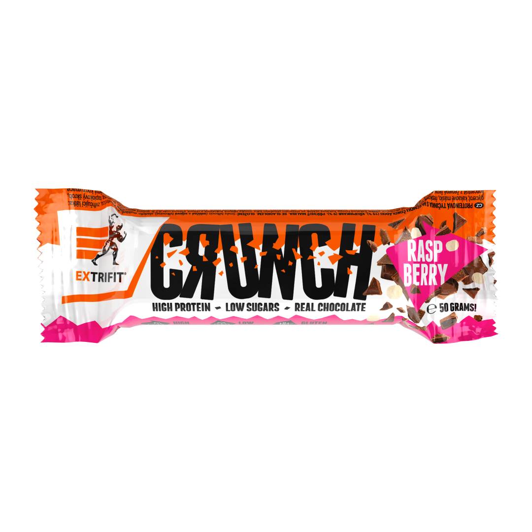 Extrifit Protein Bar Crunch 50 g malina