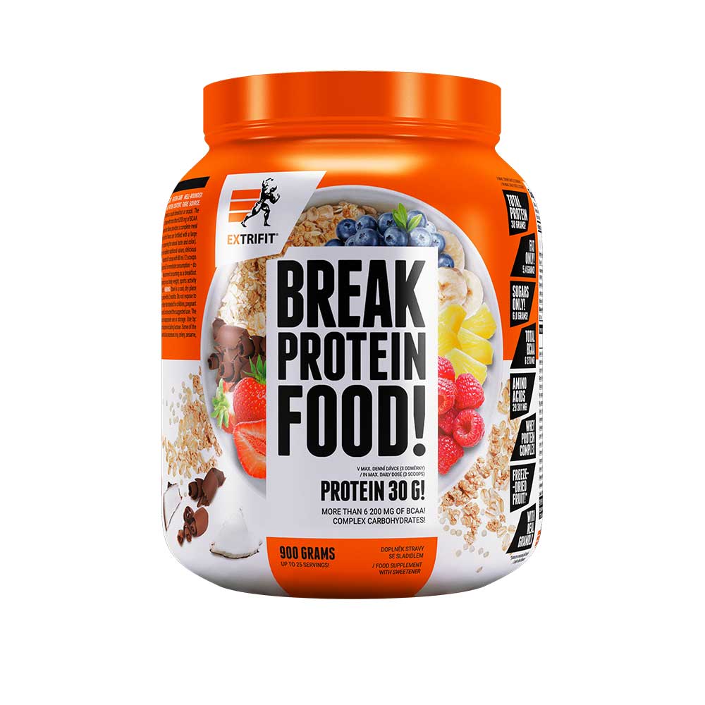 Extrifit Protein Break! 900 g - jablko so škoricou