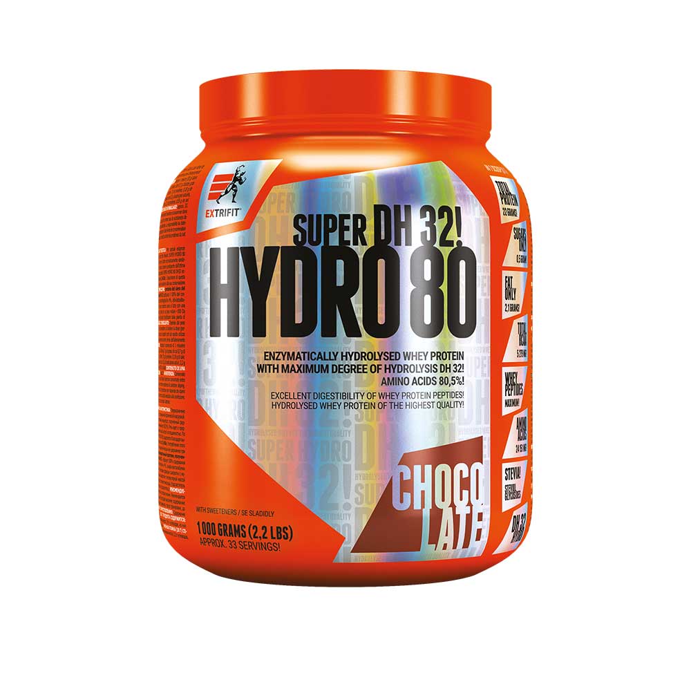 Extrifit Super Hydro 80 DH 32 1000 g - čokoláda