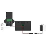 EZVIZ chytrý domácí interkom HP5/ Wi-Fi/ 2K/ 7" dotykový monitor/ videotelefon/ bezdrátový zvonek/ IP65/ černo-stříbrný