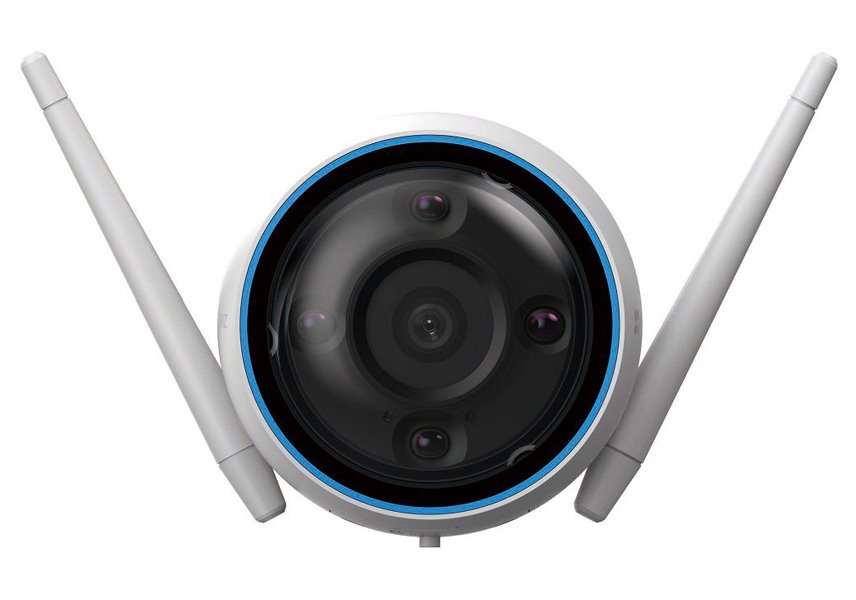 EZVIZ IP kamera H3c 3K/ bullet/ Wi-Fi/ 5Mpix/ krytí IP67/ objektiv 2,8mm/ H.265/ IR přísvit až 30m/ bílá