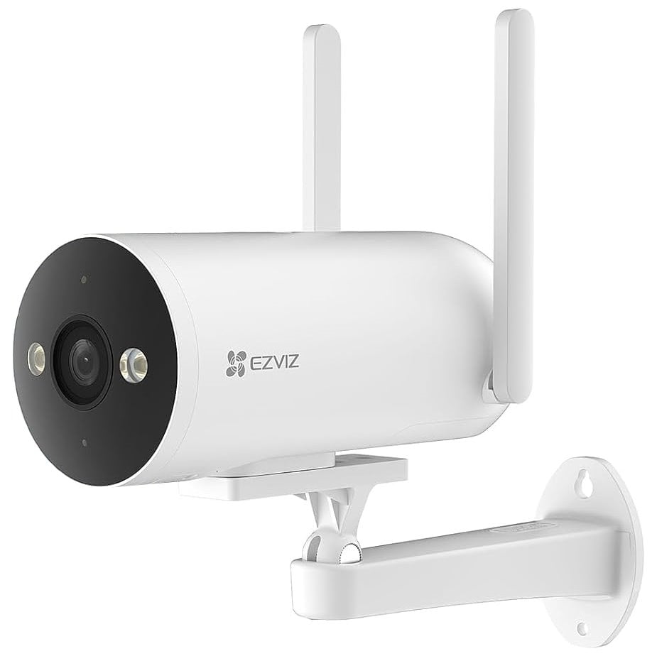 EZVIZ IP kamera H5 4G 2K/ guľová/ 4G/LTE/ 3Mpix/ ochrana IP67/ 4mm objektív/ H.265/ IR osvetlenie do 30 m/ biela