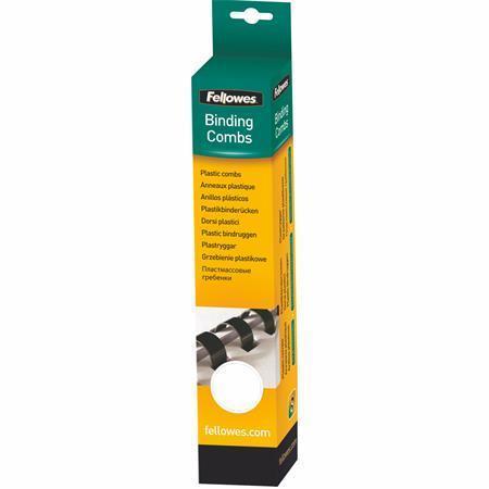 Fellowes Spine, plastový, biely, 12 mm, 56-80 listov, 25 ks